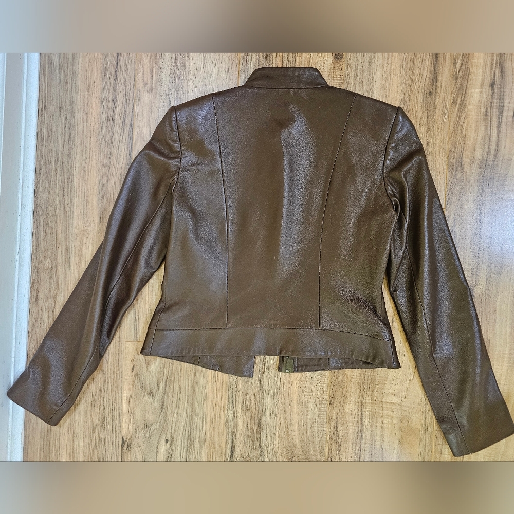 BCBGMaxAzria Leather Jacket - Picture 9 of 14